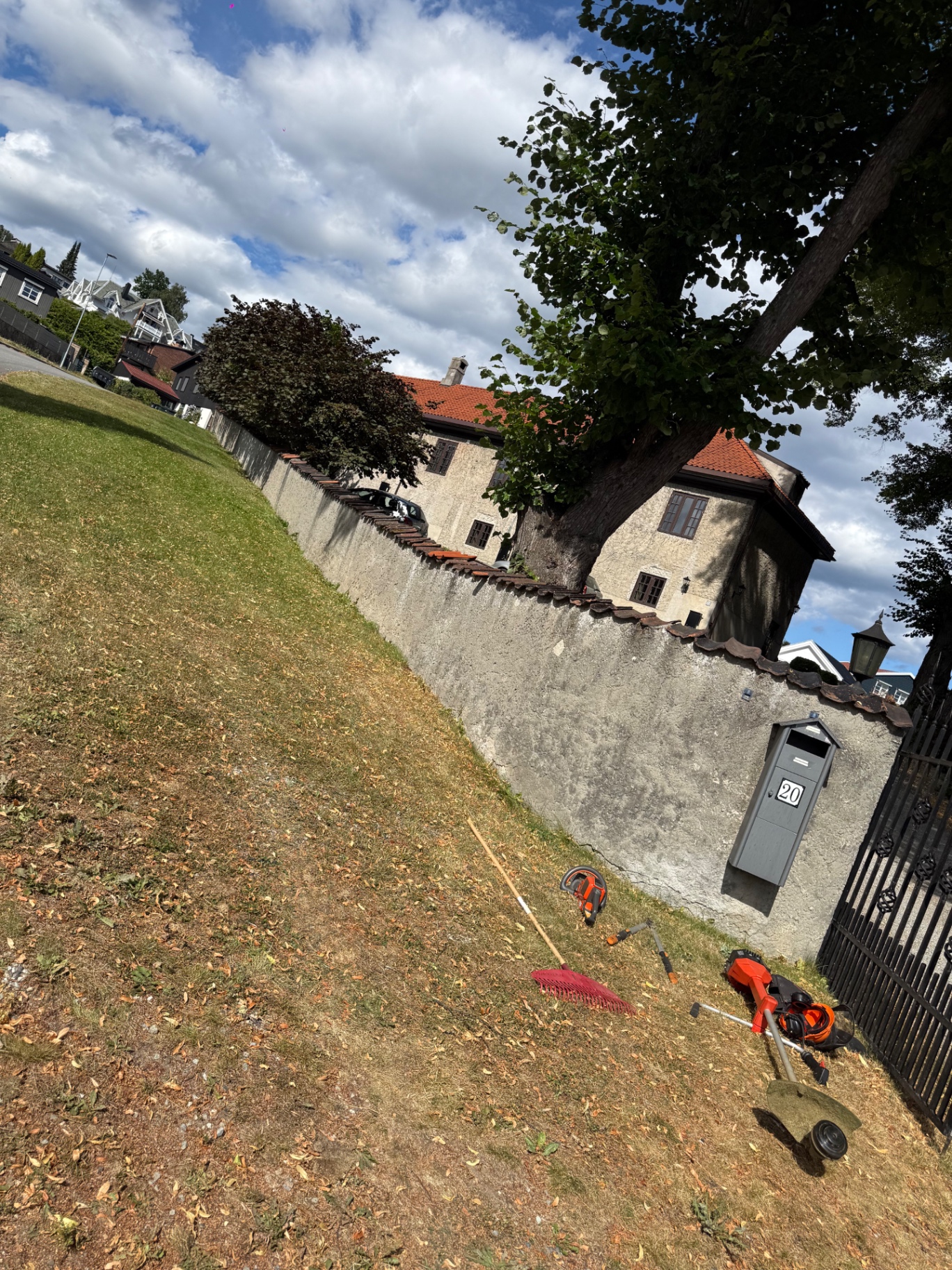 Vedlikehold av uteområde